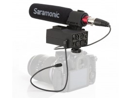 Saramonic MixMic Shotgun Microphone with Audio Adapter Kit